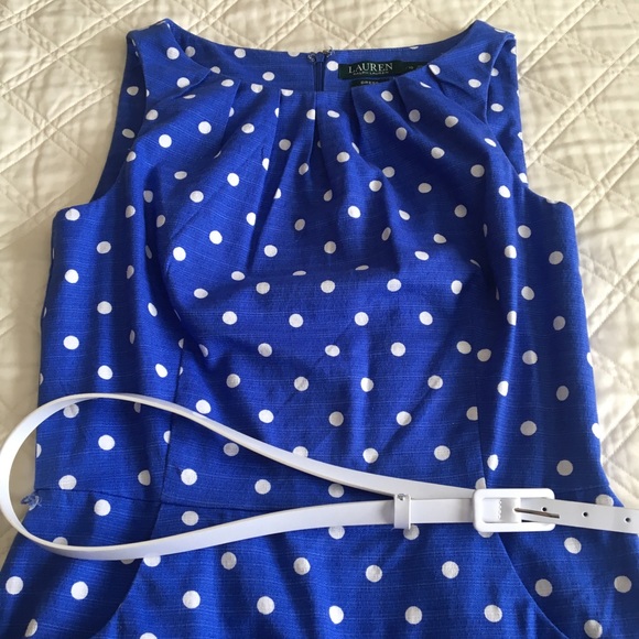 Ralph Lauren polka dot dress with pockets 😍 - Picture 6 of 8